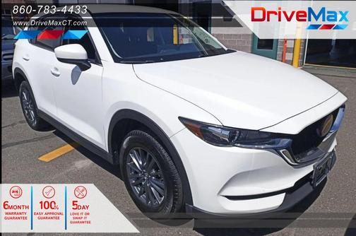 Snowflake White Pearl Mica 2021 Mazda CX-5 Sport
