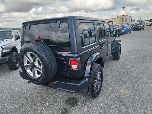 Black 2023 Jeep Wrangler 4-Door Sahara