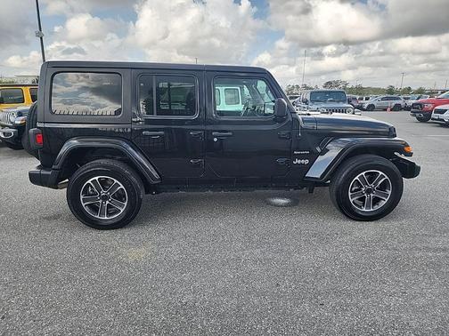 Black 2023 Jeep Wrangler 4-Door Sahara