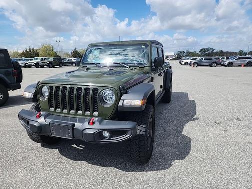 Sarge Green Clearcoat 2022 Jeep Gladiator Rubicon