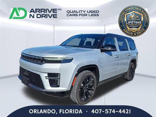 Baltic Gray Metallic Clearcoat 2026 Jeep Grand Wagoneer Summit Obsidian