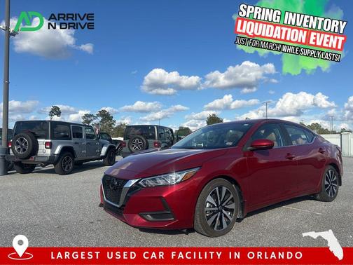 Scarlet Ember Tintcoat 2023 Nissan Sentra SV