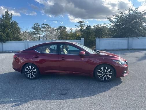 Scarlet Ember Tintcoat 2023 Nissan Sentra SV