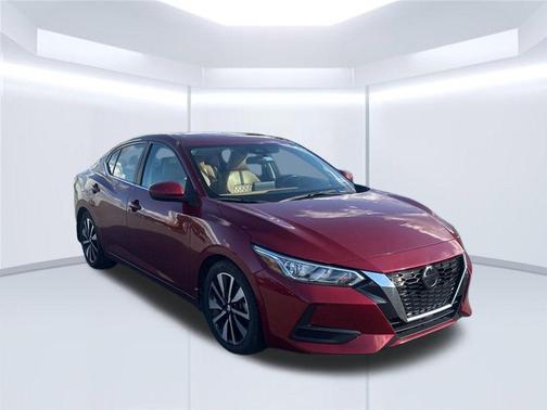 Scarlet Ember Tintcoat 2023 Nissan Sentra SV