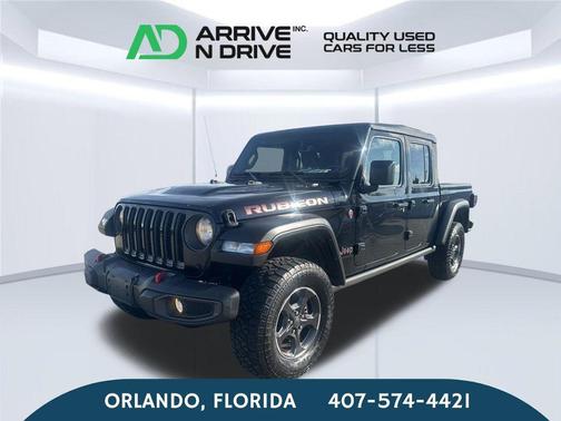 Black 2022 Jeep Gladiator Rubicon