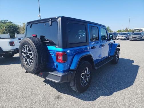 Fathom Blue Pearlcoat 2024 Jeep Wrangler 4-Door Sahara