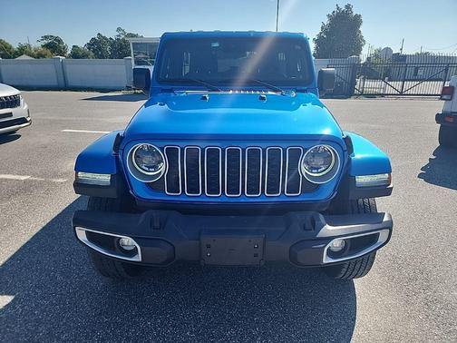 Fathom Blue Pearlcoat 2024 Jeep Wrangler 4-Door Sahara