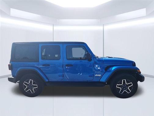 Fathom Blue Pearlcoat 2024 Jeep Wrangler 4-Door Sahara
