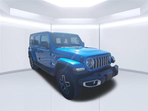 Fathom Blue Pearlcoat 2024 Jeep Wrangler 4-Door Sahara