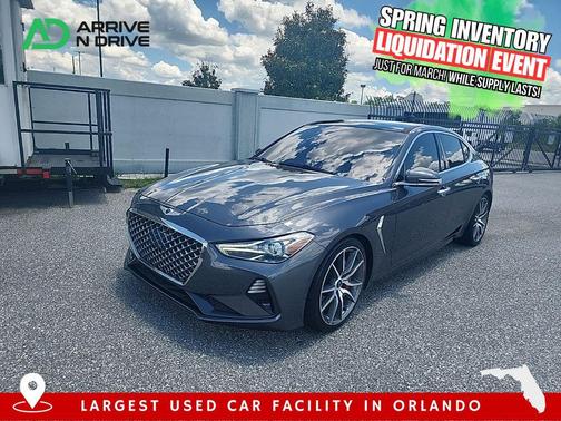 Himalayan Gray 2019 Genesis G70 3.3T Advanced