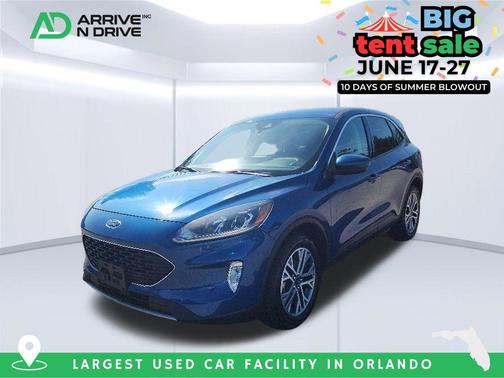 Blue 2022 Ford Escape SEL