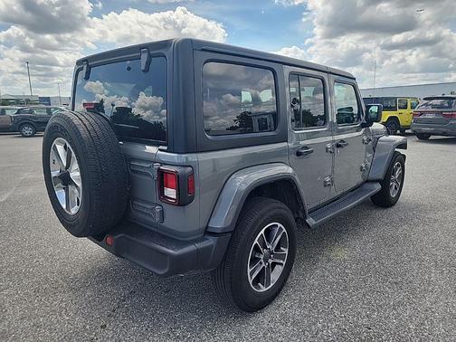 Gray 2023 Jeep Wrangler 4-Door Sahara