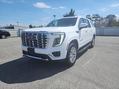 Summit White 2025 GMC Yukon XL Denali