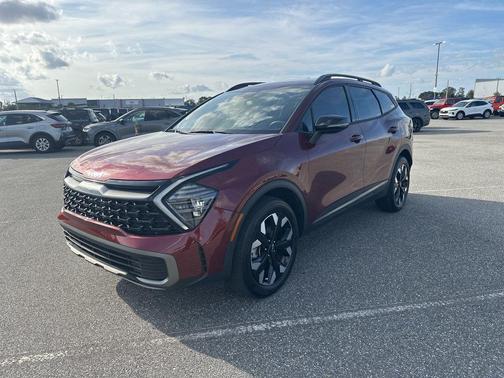 Dawning Red 2024 Kia Sportage X-Line