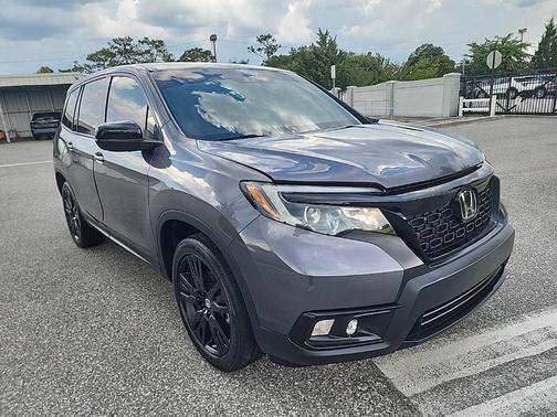 Gray 2021 Honda Passport 2WD Sport