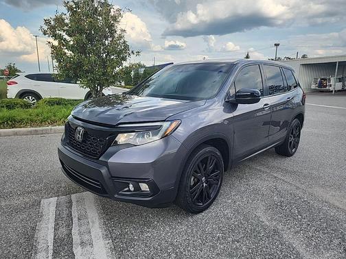 Gray 2021 Honda Passport 2WD Sport