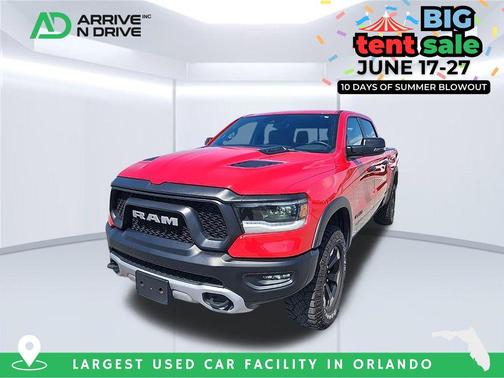 Delmonico Red Pearlcoat 2024 RAM 1500 Rebel
