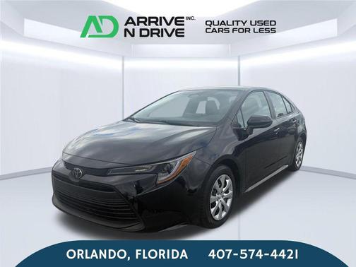 Black 2025 Toyota Corolla LE