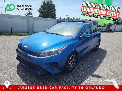 Sporty Blue 2023 Kia Forte GT-Line