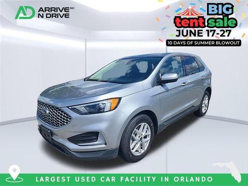 Carbonized Gray Metallic 2023 Ford Edge SEL