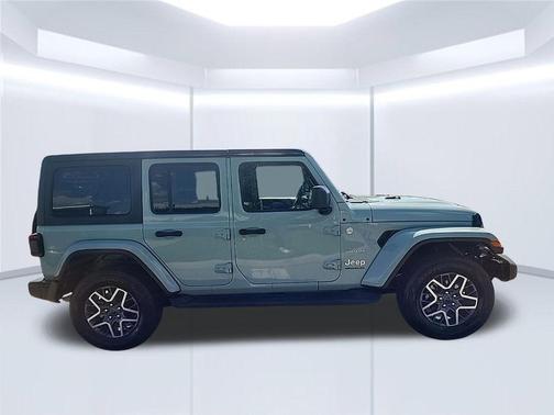 Dark Blue 2024 Jeep Wrangler 4-Door Sahara