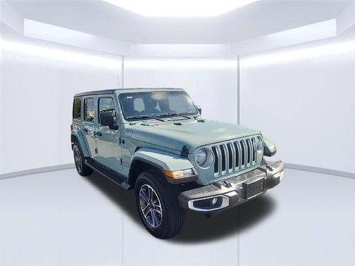 Hydro Blue Pearl 2023 Jeep Wrangler 4-Door Sahara