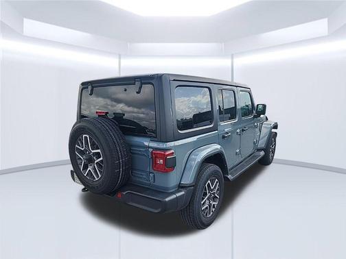 Hydro Blue Pearlcoat 2024 Jeep Wrangler 4-Door Sahara