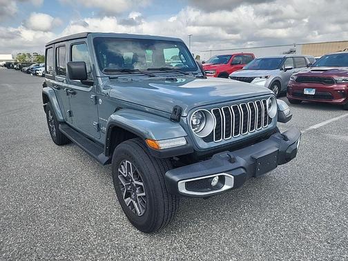 Hydro Blue Pearlcoat 2024 Jeep Wrangler 4-Door Sahara