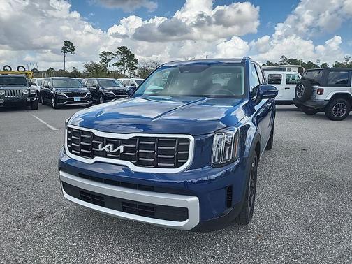 Midnight Lake Blue 2025 Kia Telluride S