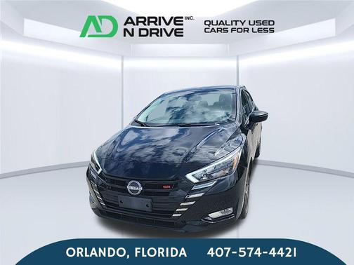 Super Black 2024 Nissan Versa 1.6 S