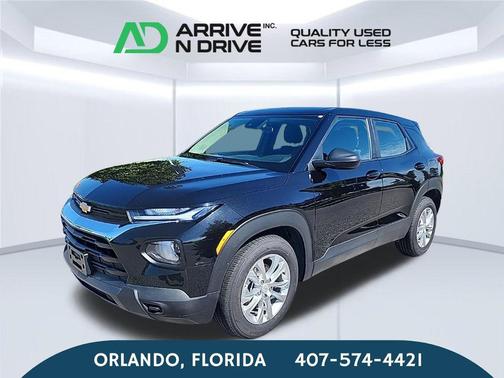 Mosaic Black Metallic 2023 Chevrolet Trailblazer LS