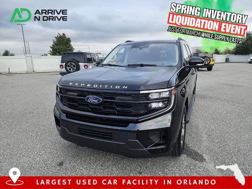 Black Metallic 2025 Ford Expedition Max Active 4x4