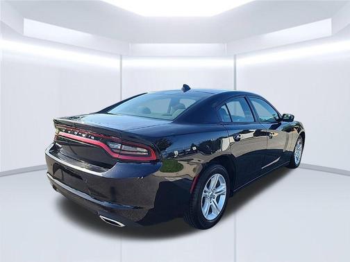 Pitch Black Clearcoat 2023 Dodge Charger SXT