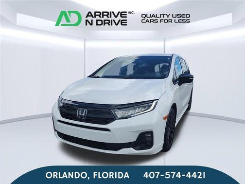 Crystal Black Pearl 2025 Honda Odyssey Sport-L