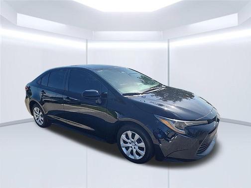 Midnight Black Metallic 2024 Toyota Corolla LE