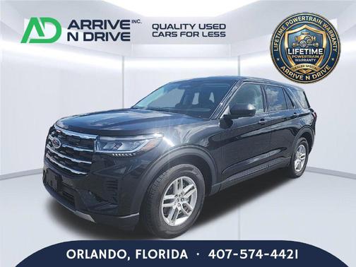 Black Metallic 2026 Ford Explorer Active