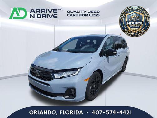 Solar Silver Metallic 2025 Honda Odyssey Sport-L