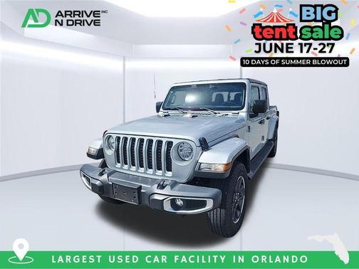 Silver Zynith Clearcoat 2022 Jeep Gladiator Overland