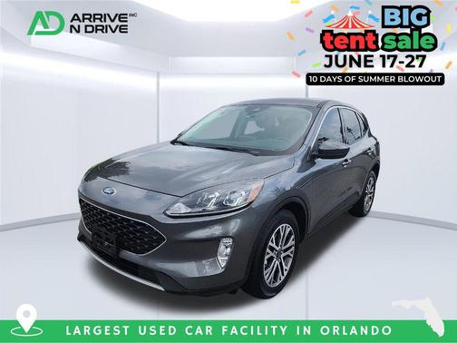 Carbonized Gray Metallic 2022 Ford Escape SEL