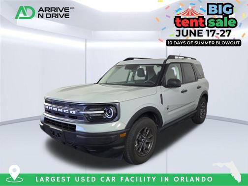 Oxford White 2024 Ford Bronco Sport Big Bend