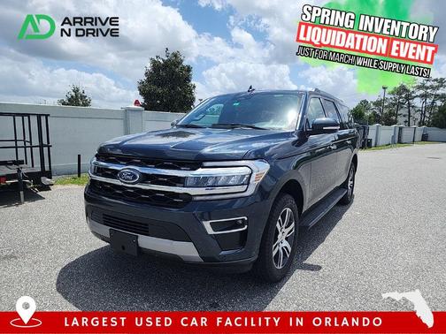 Stone Blue Metallic 2024 Ford Expedition Max Limited