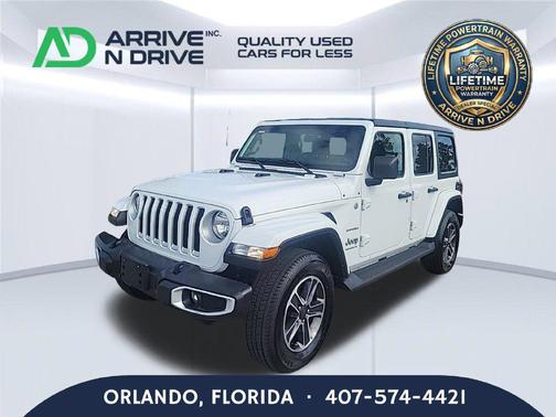 Bright White 2023 Jeep Wrangler 4-Door Sahara