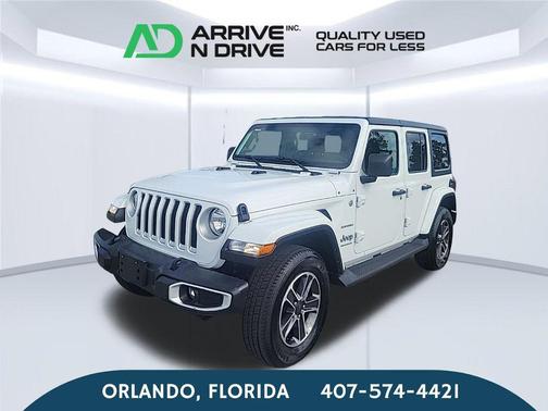 Bright White 2023 Jeep Wrangler 4-Door Sahara