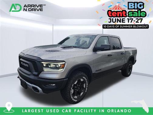 Billet Silver Metallic Clearcoat 2024 RAM 1500 Rebel