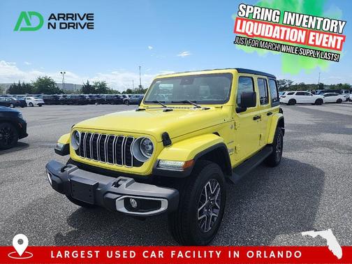 High Velocity 2024 Jeep Wrangler 4-Door Sahara