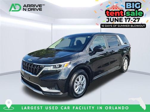 Aurora Black 2022 Kia Carnival LX