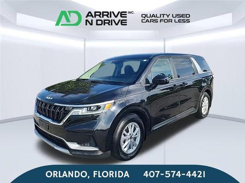 Aurora Black 2022 Kia Carnival LX