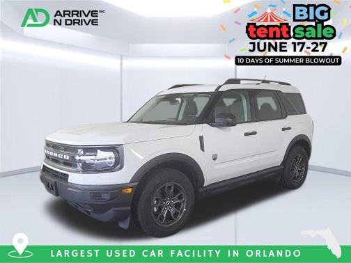 Oxford White 2024 Ford Bronco Sport Big Bend
