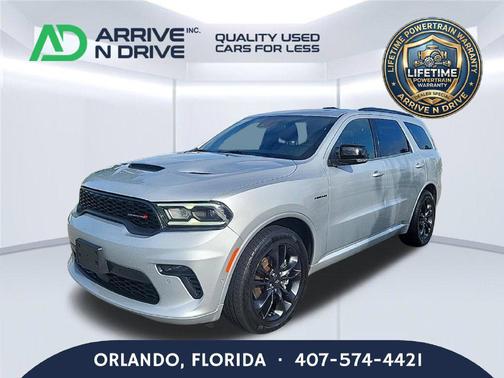 Silver Metallic Clearcoat 2023 Dodge Durango R/T