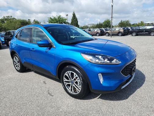 Velocity Blue Metallic 2021 Ford Escape SEL